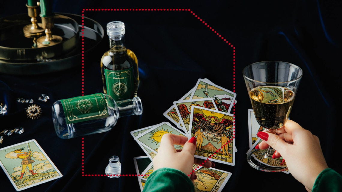 In Good Taste Wine Packaging Photography Card Game