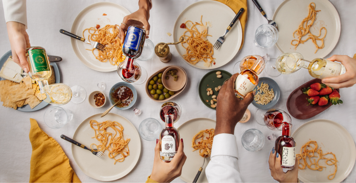 In Good Taste Lifestyle Photography Wine Packaging Tabletop