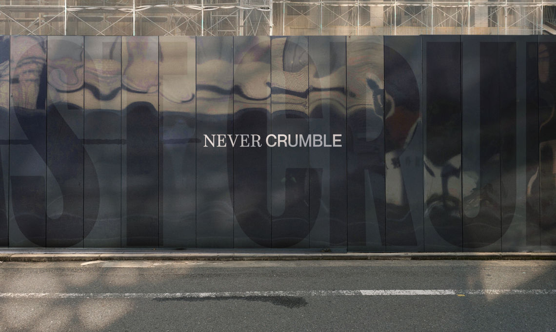 Last Crumb Poster Ad Mockup