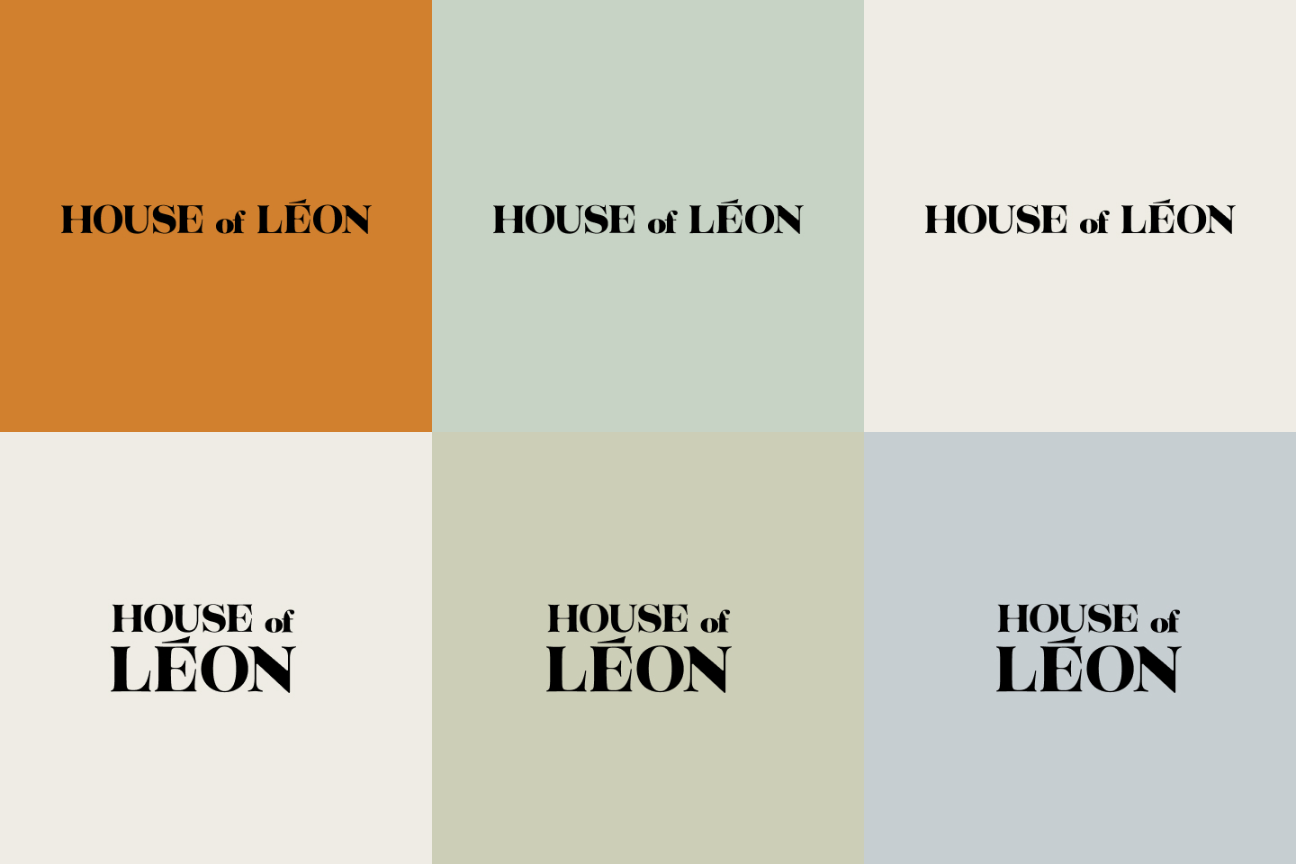 house of leon truffl branding logo