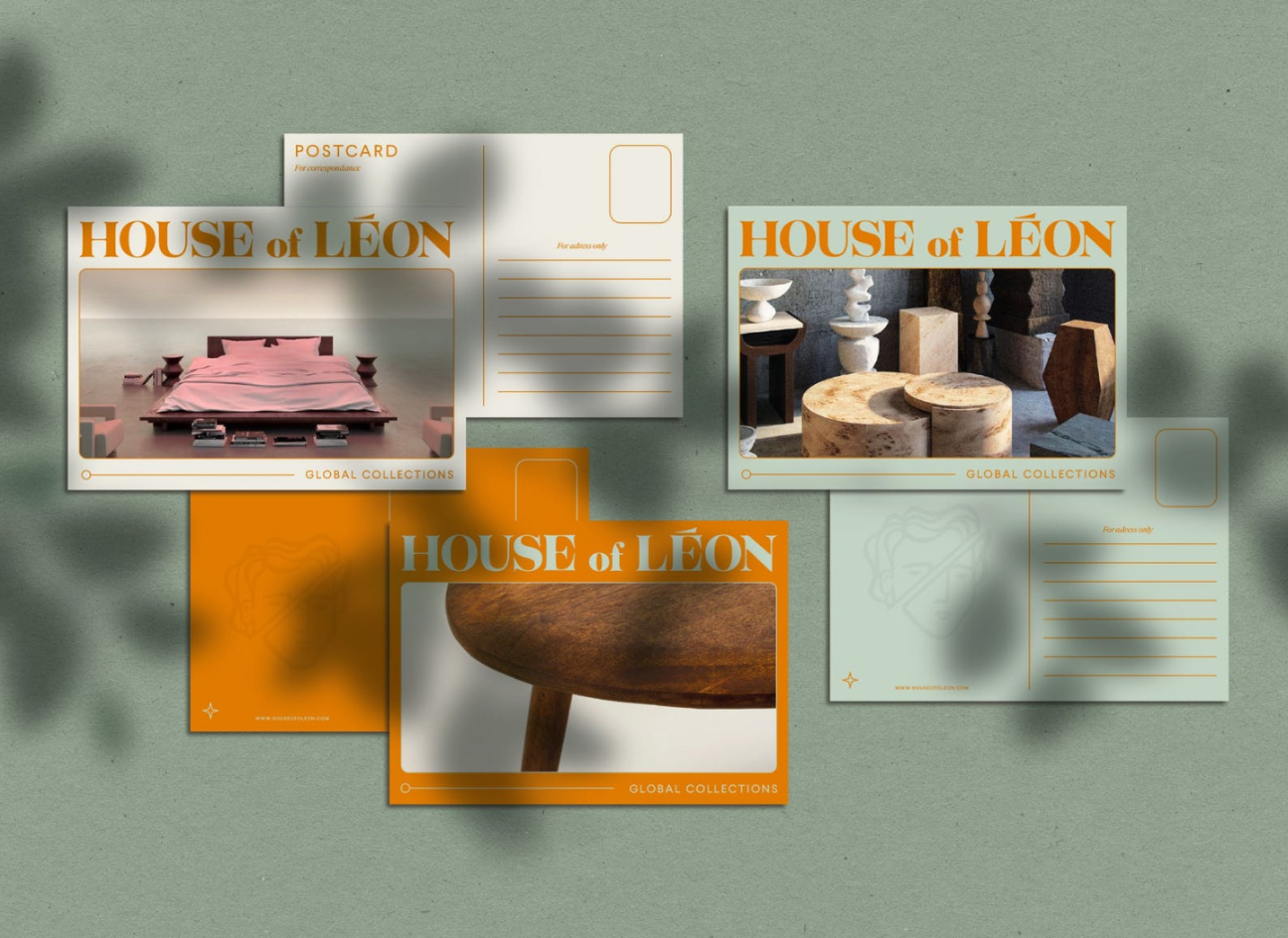 house of leon truffl branding cards