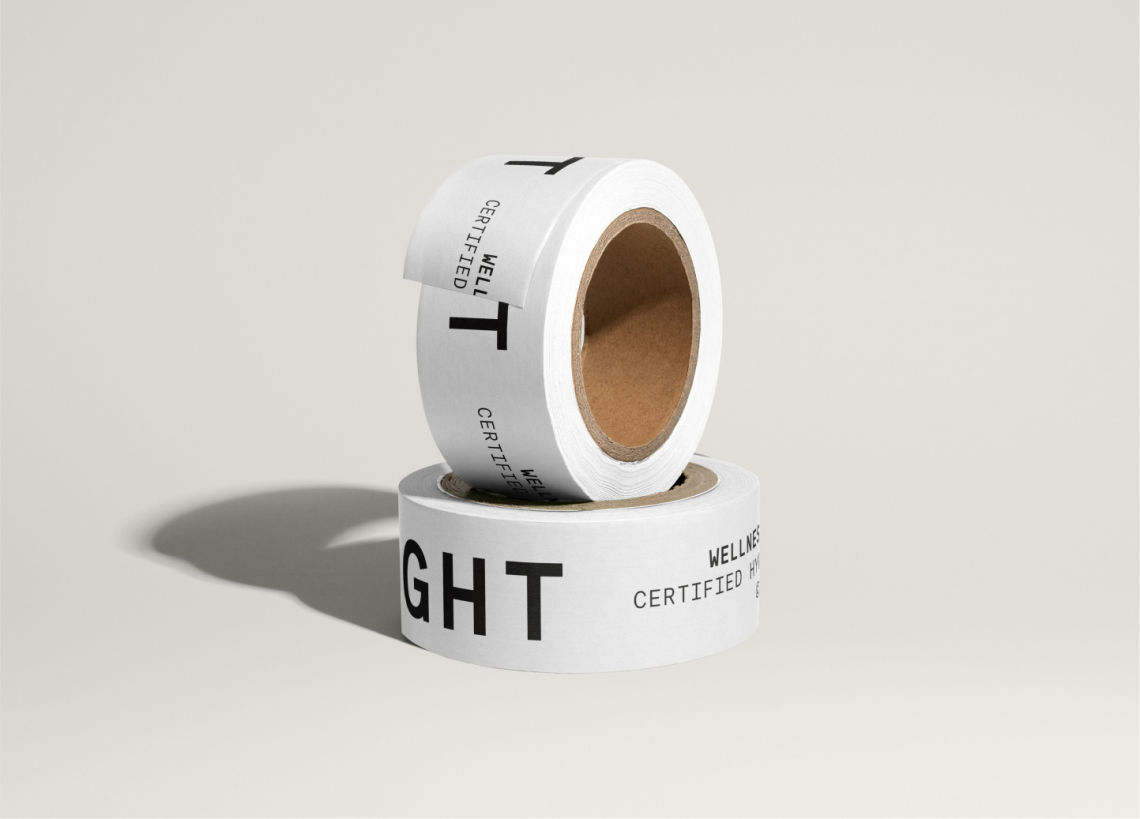 truffl branding greenlight packaging tape