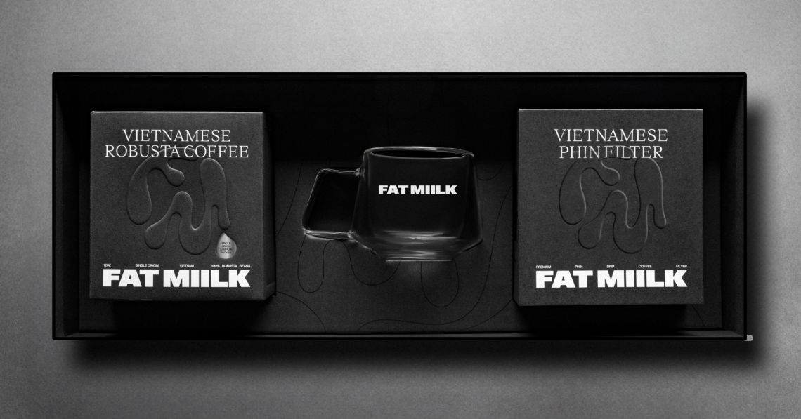 Fat Miilk Vietnamese Coffee Packaging