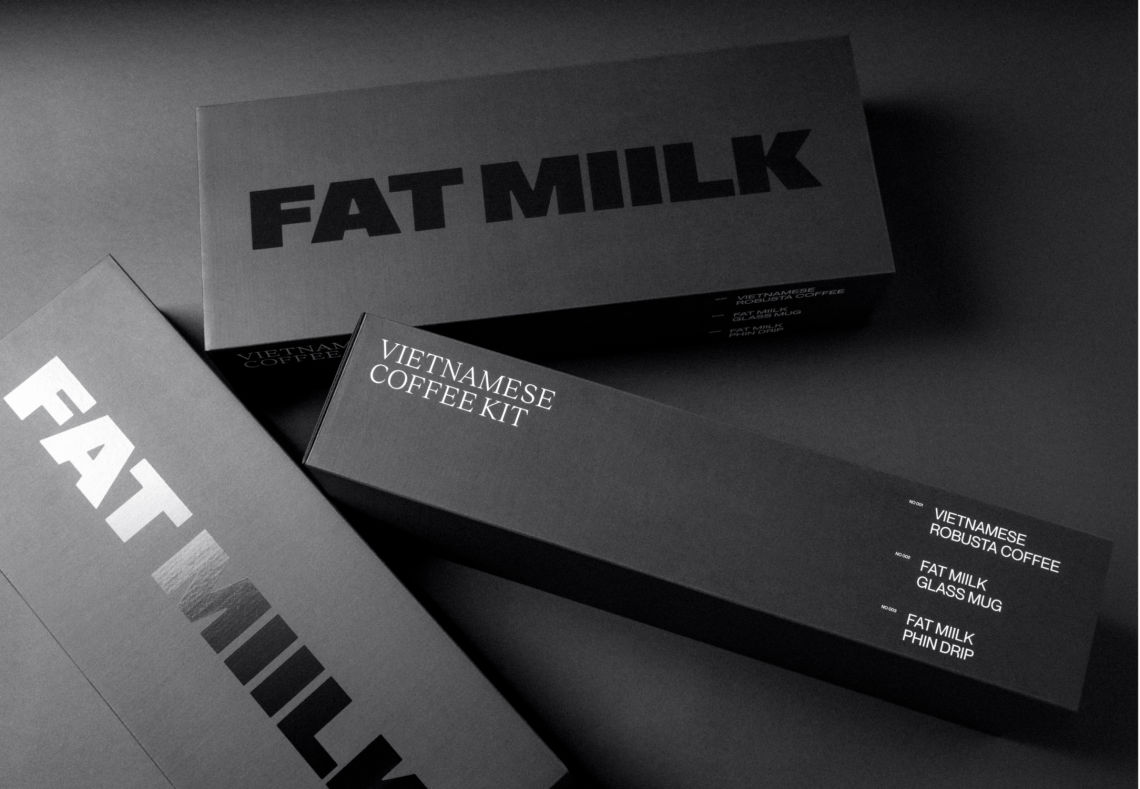 Fat Miilk Vietnamese Coffee Packaging