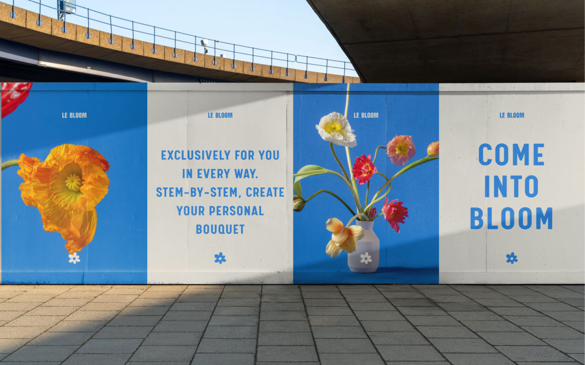 Truffl Le Bloom Flower Brand Identity