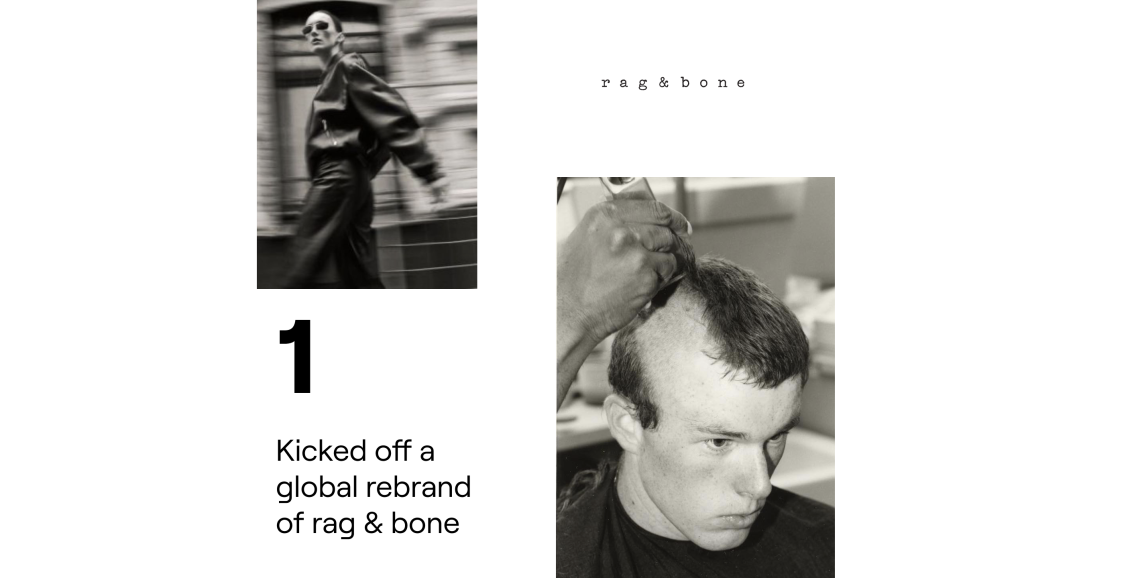 Truffl Year in Review Kicked Off Global Rebrand of rag & bone