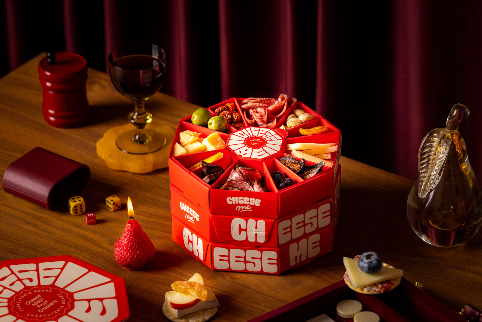cheese me packaging in the dieline by truffl