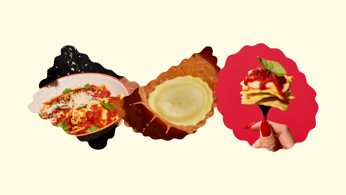 Ripi Pasta Shape Containers with Product Photography