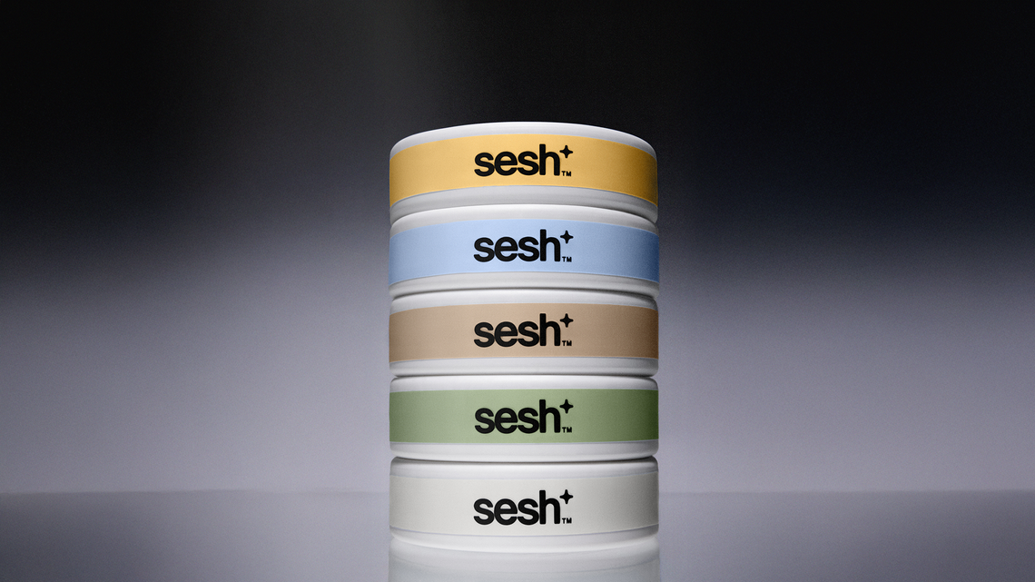 Sesh+ Packaging Photography All Flavor Stack